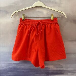 🧡 CROSBY by Mollie Burch Orange High Waist Shorts